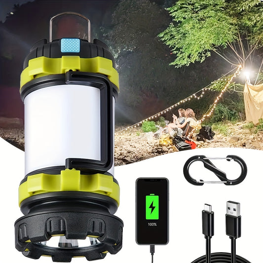 Rechargeable LED Camping Lantern and Flashlight