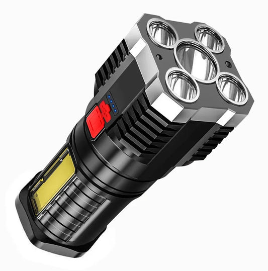LED Super Bright Rechargeable Flashlight
